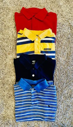 4 Boys shirts (size 6)