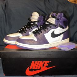 Jordan 1 retro high court purple 
