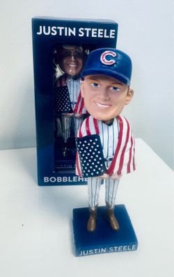 Justin Steele Chicago Cubs SGA USA Bobblehead