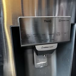 LG ThinQ French Door Craft Ice Refrigerator 