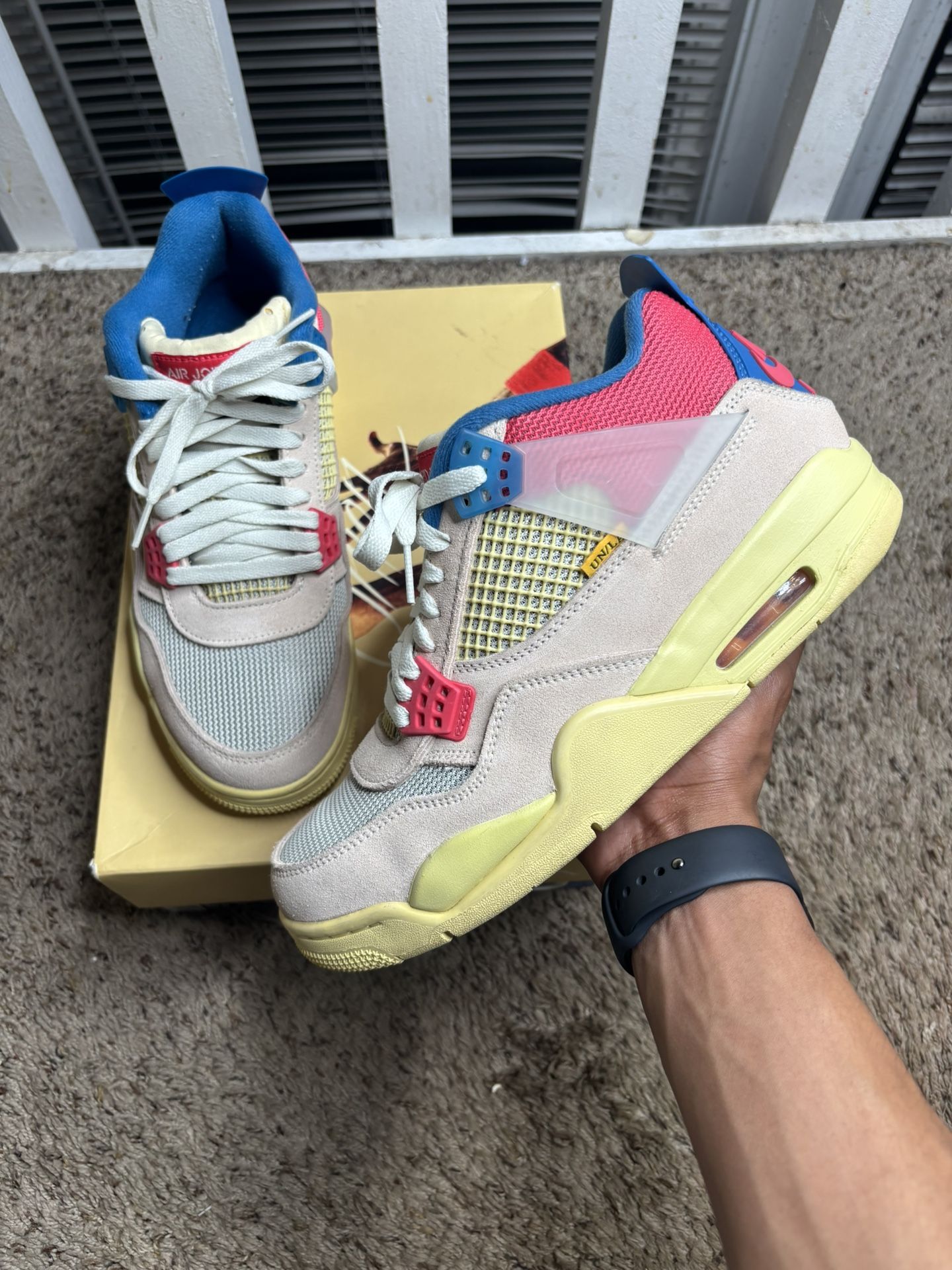 Union LA Air Jordan 4 Retro Guava Ice 