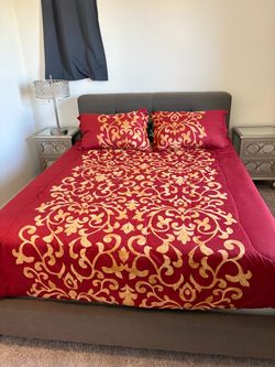 Queen bed