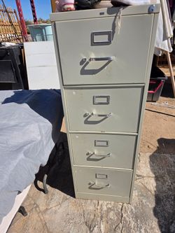 4-Drawer Metal Filing Cabinet
