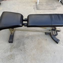 Gym Bench/ Weight Rack