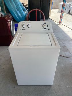 Washer brand Amana 60 days of warranty free delivery and installation