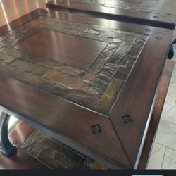 Coffee And End Table 