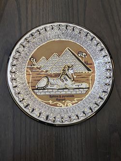 Collectible Egypt Wall Plate