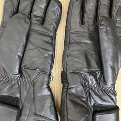 Men Lather Gloves M