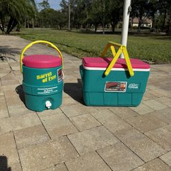 Igloo Retro Cooler & Water jug