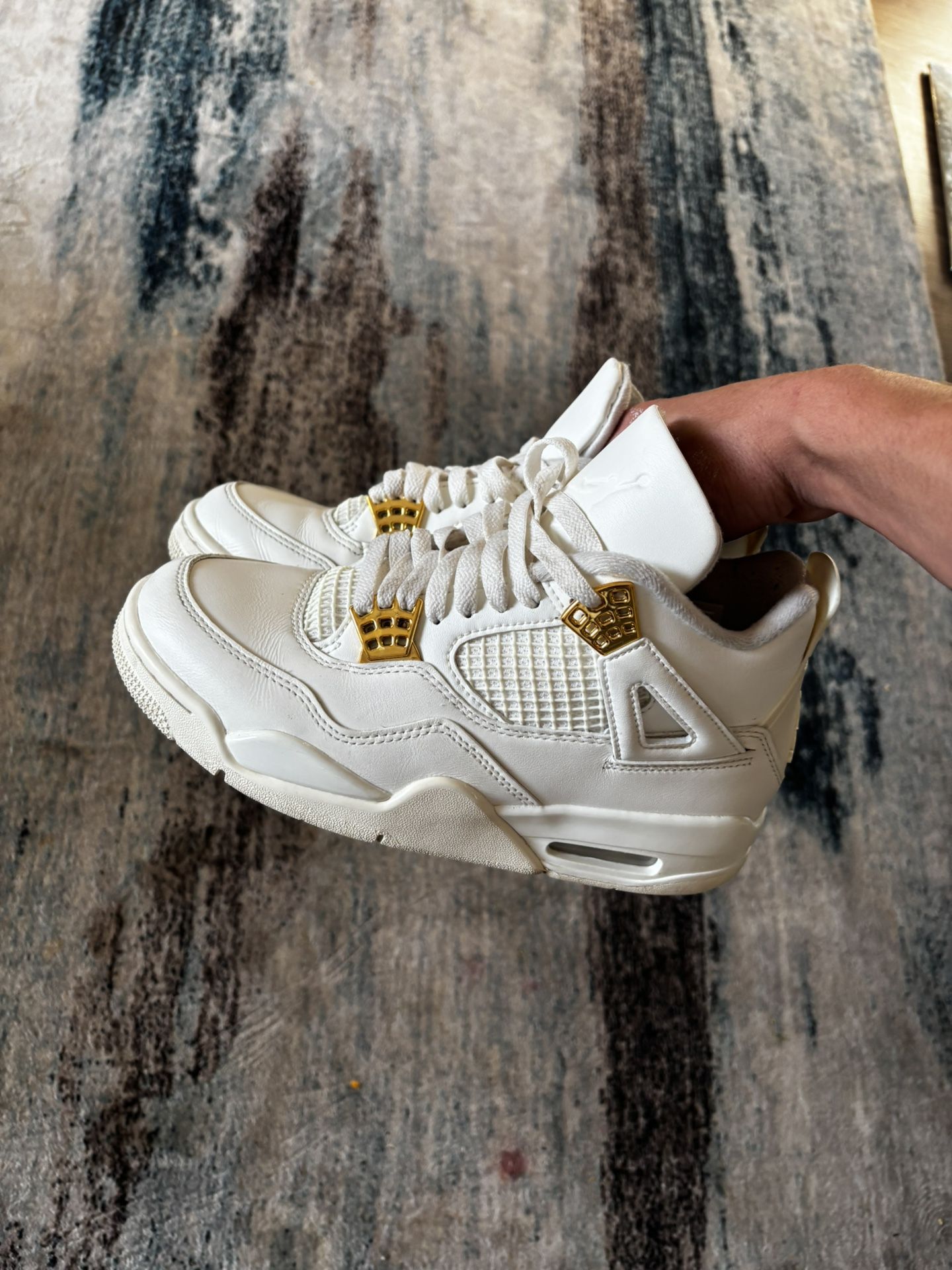 Mettalic Gold Jordan 4