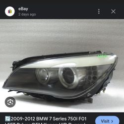 BMW 750i Headlights 