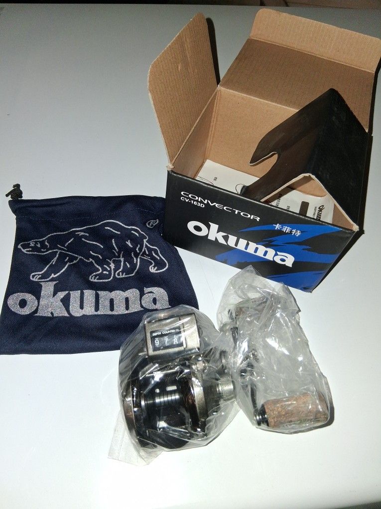 Okuma Fishing Reel With Line Counter