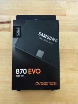 Samsung 870 EVO 500GB *BRAND NEW, NEVER USED*