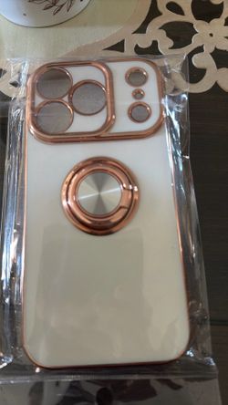 Elegant Design For iPhone 17pro Lens Protection And Ring Holder, $10