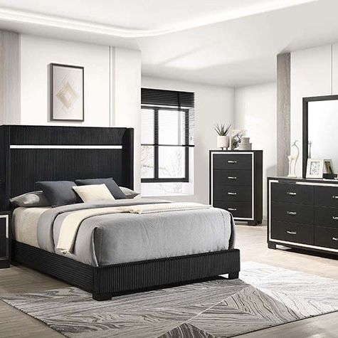 4PC Black Queen Bedroom Set 🚚FREE Delivery In Fresno🚚