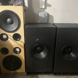 Home Theater Subwoofer, Speakers, Amplifiers