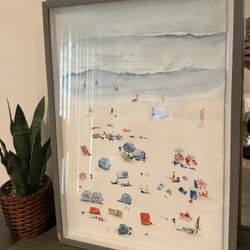 Beautiful Frames Beach Painting 
