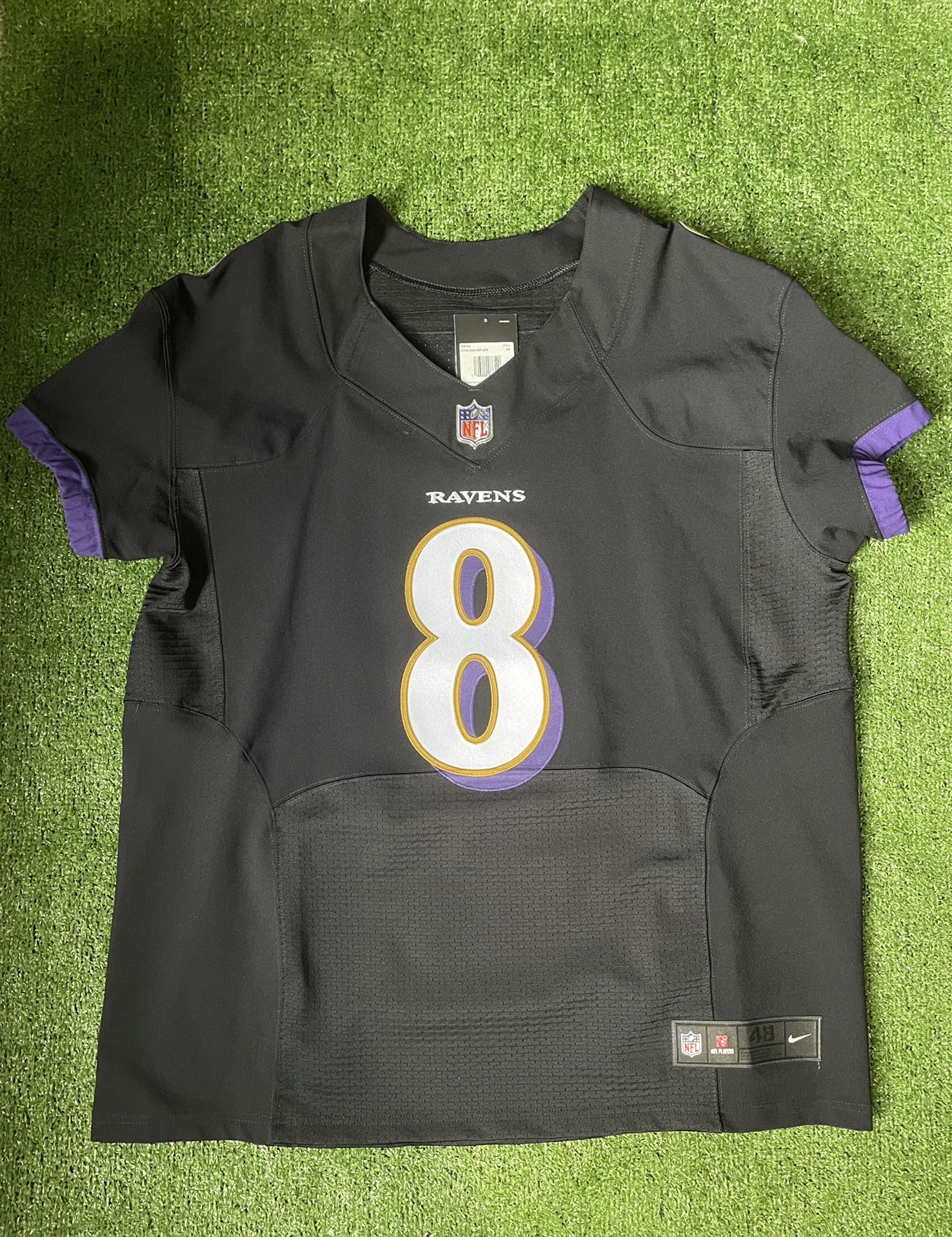 Authentic Lamar Jackson Baltimore Ravens Black Nike Vapor Elite Jersey Size  Mens 48 (XL) for Sale in Winthrop, ME - OfferUp