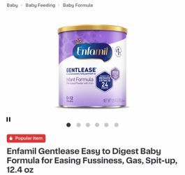 Enfamil gentlease