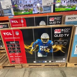 65” tcl smart 4k qled tv 