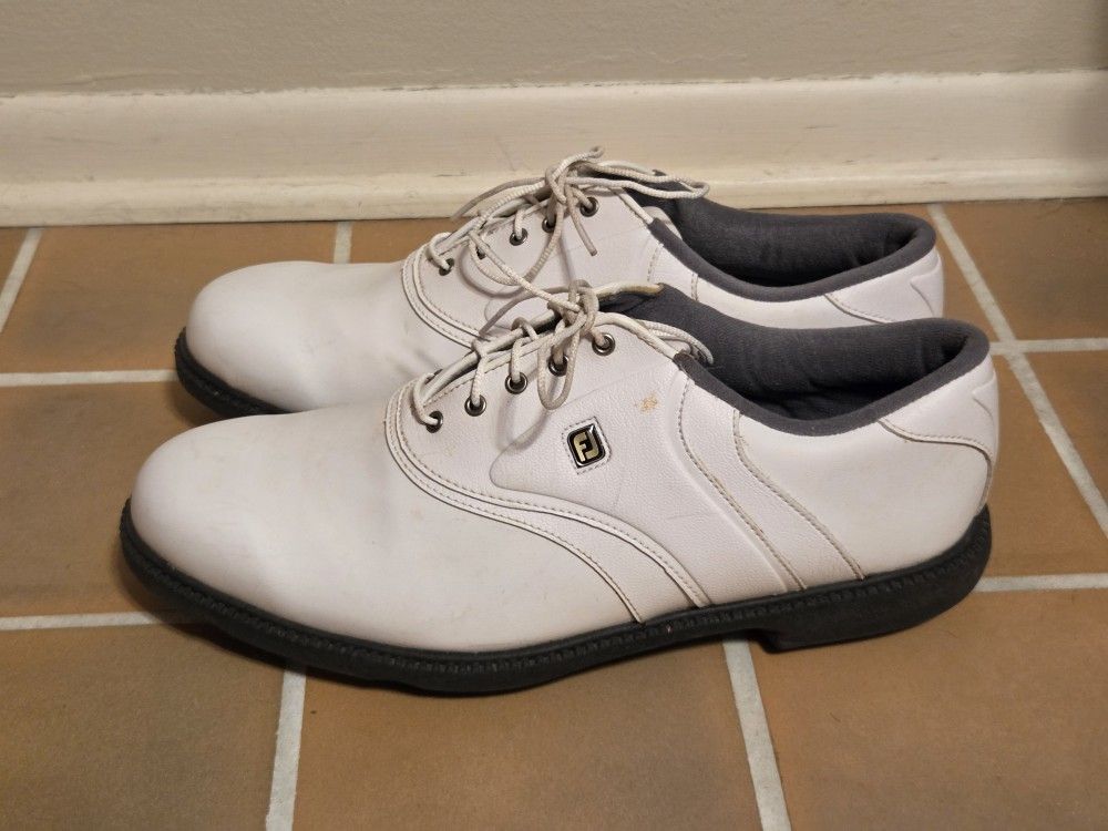 12M Footjoy Men's Originals Spiked Golf Shoes 45325