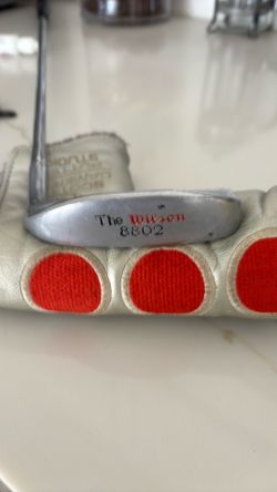 The Wilson 8802 putter