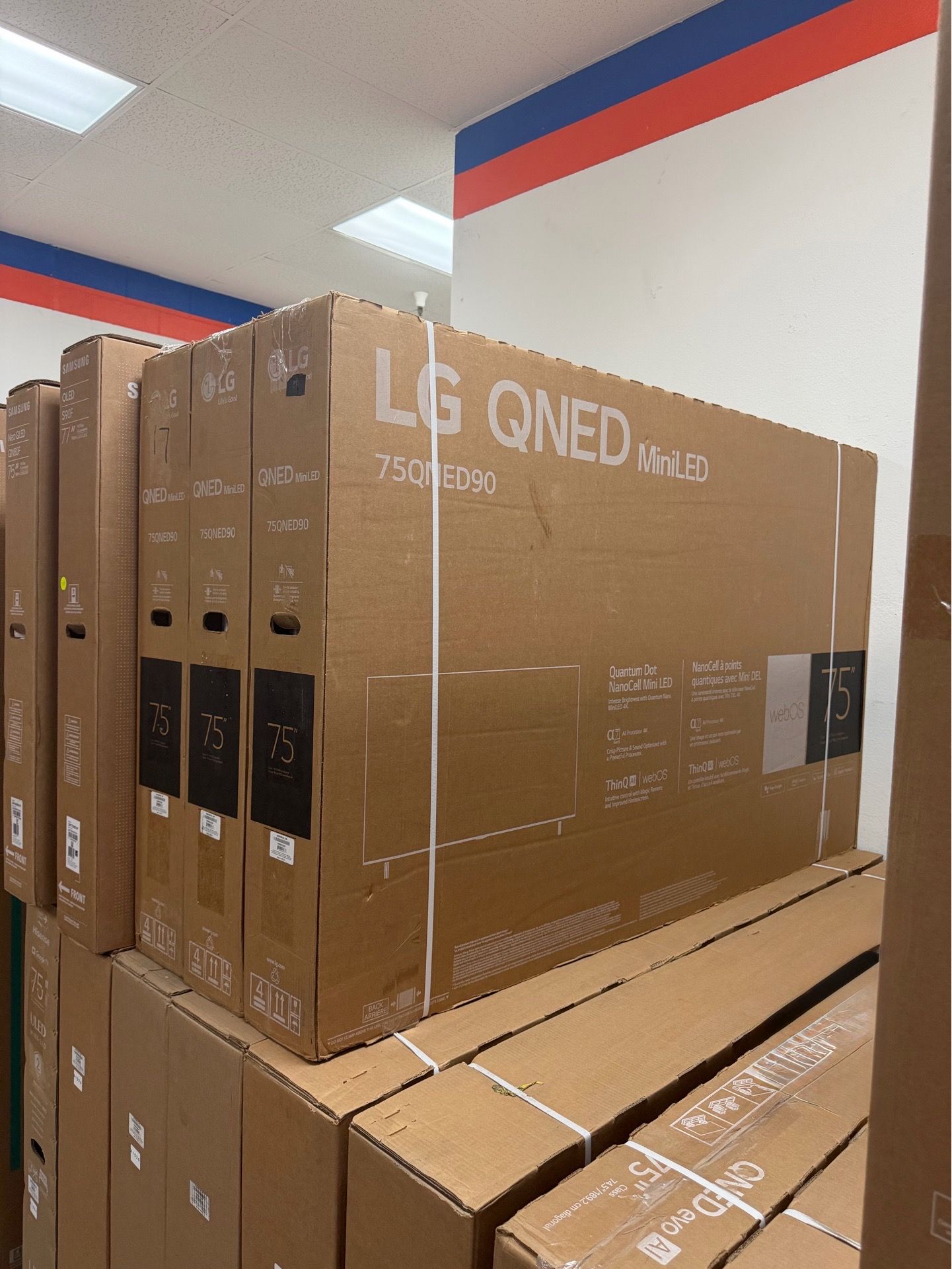 75 LG QNED Mini LED 90 Series 4K HDR Smart TV