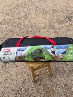 Tent Coleman 2 person camping and backpacking