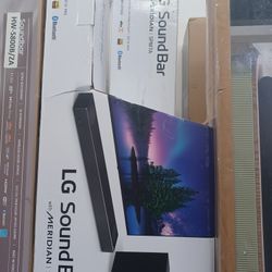 Soundbar Wireless Subwoofer By LG.  Complete Set New.  90 DAYS Warranty 