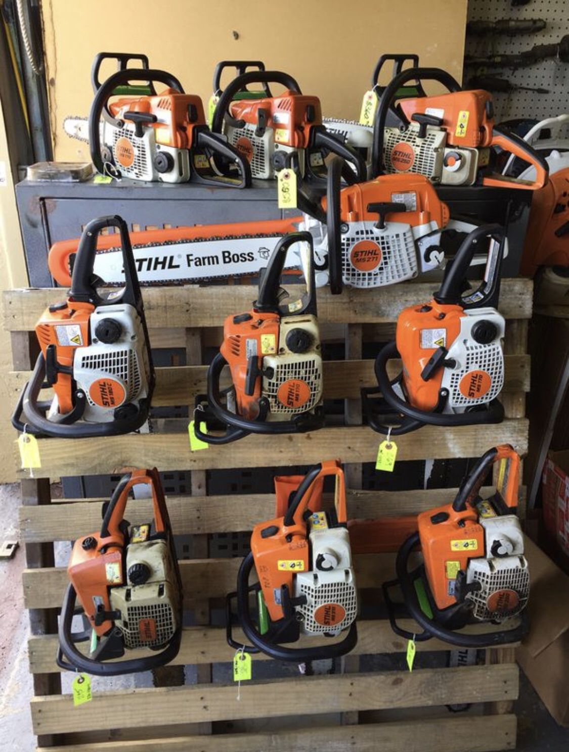 New & Used Stihl Chainsaws Blowers & Honda Generators Available!