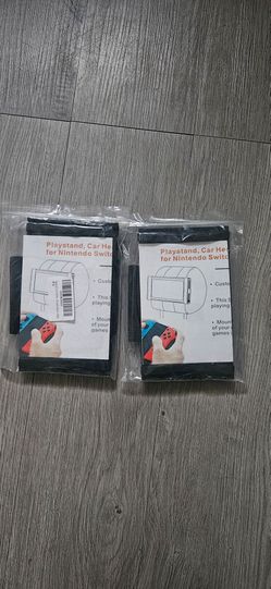 Nintendo switch headrest mount with strap (New)