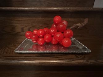 Mariposa Recycled Aluminum Tray – Handmade in Mexico, 12.5" x 7.5" Crimped Edge