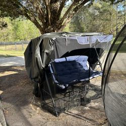 Swing with the cover and cushion all comes with it