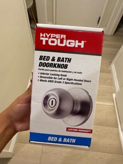 Hyper Tough Bed and Bath Door Knob