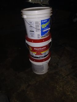 Red Guard  And Tile Adhesive 