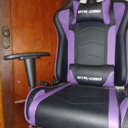 GTRACING GAMING CHAIR PURPLE/BLACK