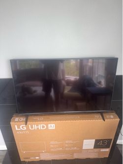 LG 43” 4K Smart TV