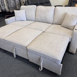 Light Grey Sofa Sleeper 