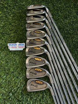 Ping i3 O-SIZE White Dot 2-SW Iron Set Stiff RH
