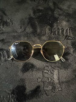 Ray-Ban Polarized Round Metal Sunglasses