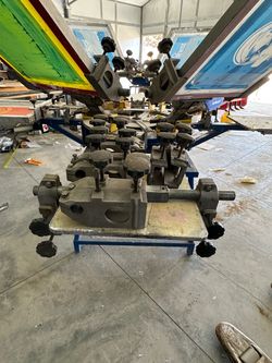 Screen printing press