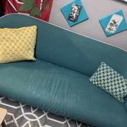 Teal Sofa