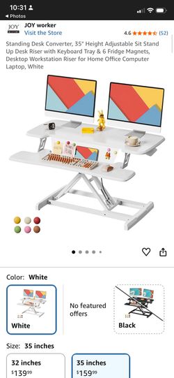 Standing Desk Converter