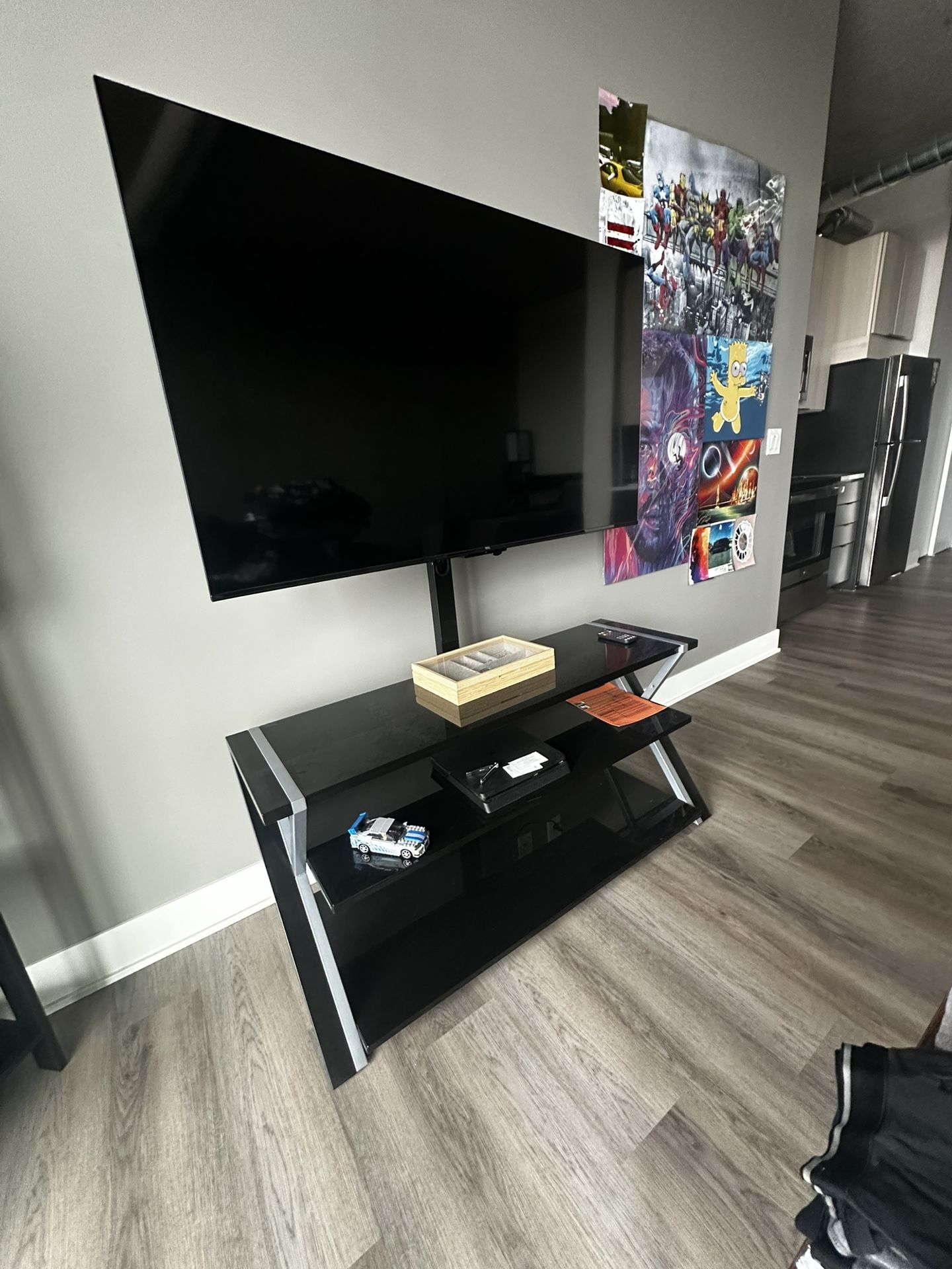 4k 58 Inch Google Tv and Stand