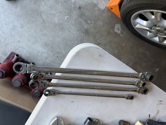 EZRED Long Handle Flex Head Racket Wrench’s