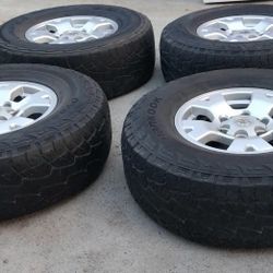 Toyota 6 Lug Wheels With Tires Tacoma 4runner Tundra Sequoia Rims 