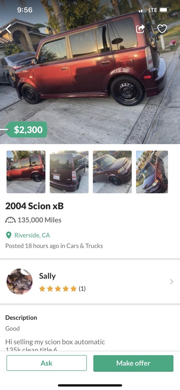 scion XB 2004 BEWARE SCAM for Sale in Riverside, CA OfferUp