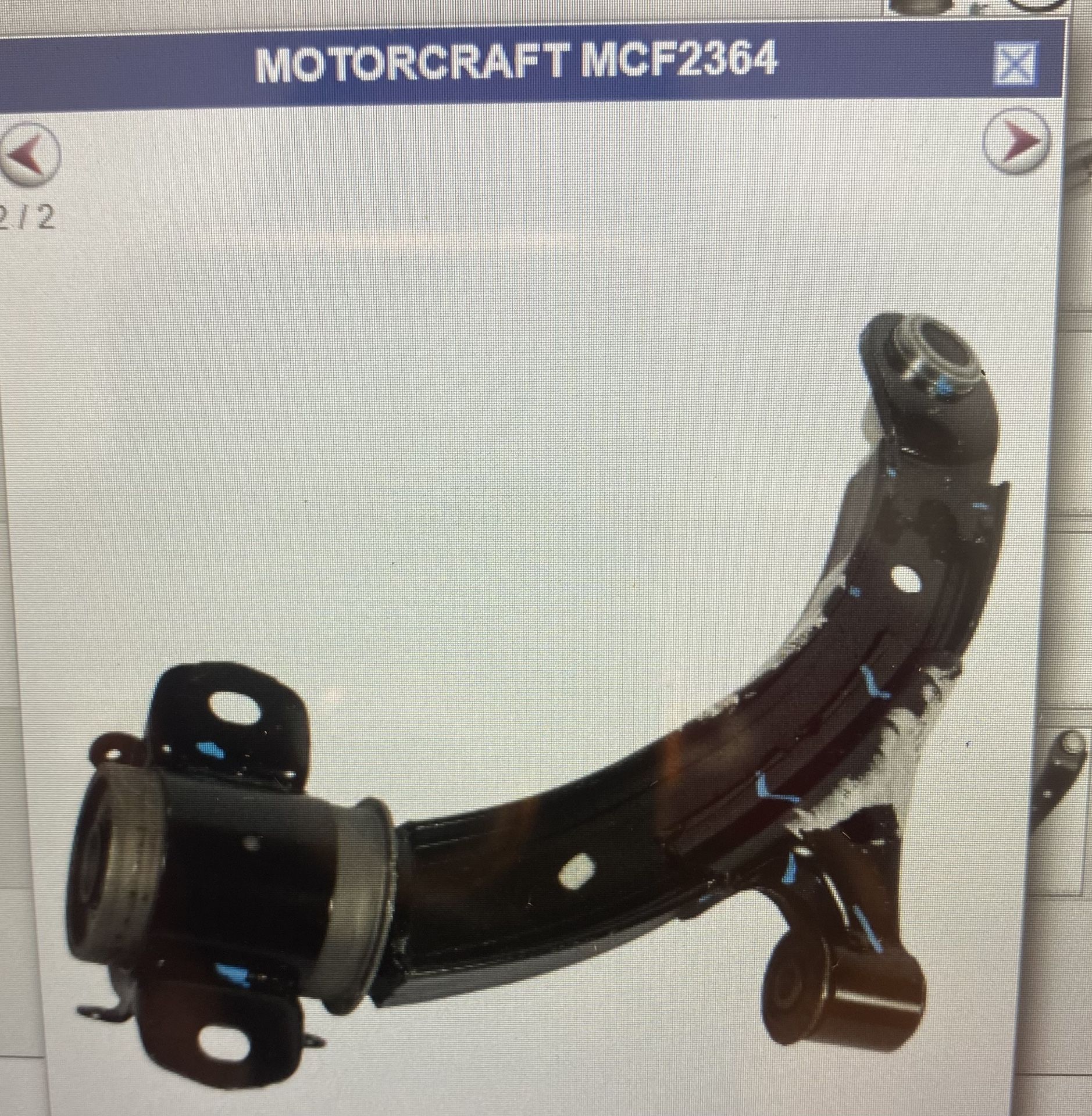 2004-2010 Ford Mustang Front Lower Control Arm
