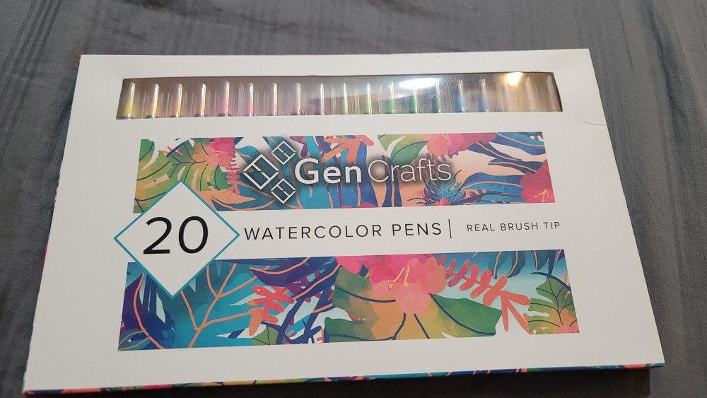 Watercolor pens