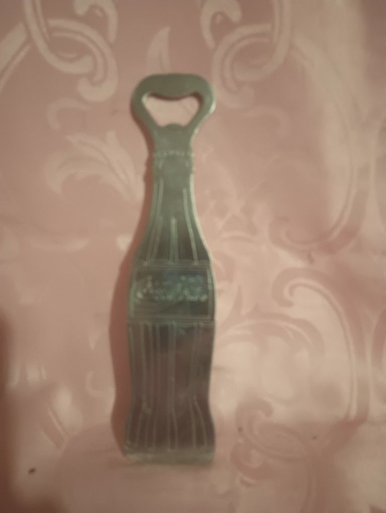Coke Stainless Steel Bottle Opener